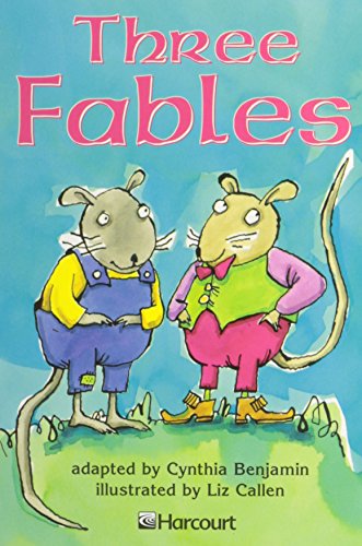 9780153231452: Harcourt School Publishers Trophies: Below Level Individual Reader Grade 3 Three Fables (Trophies 03)