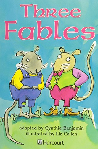 Stock image for Harcourt School Publishers Trophies: Below Level Individual Reader Grade 3 Three Fables for sale by SecondSale