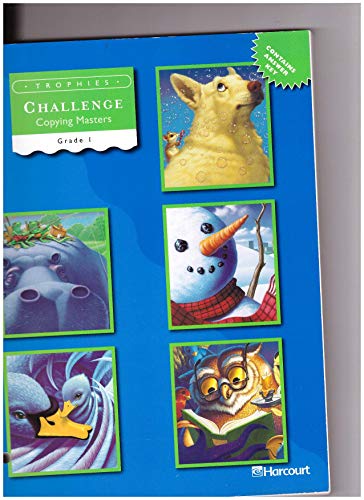 Stock image for Trophies: Challenge Copying Masters Grade 1 ; 9780153235092 ; 0153235098 for sale by APlus Textbooks