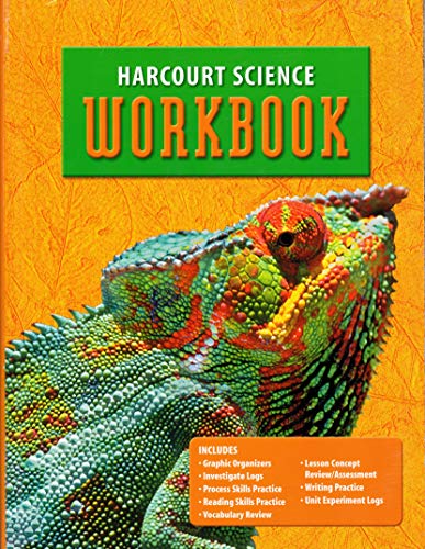 Imagen de archivo de Harcourt Science: Student Edition Workbook Grade 5 a la venta por BookHolders