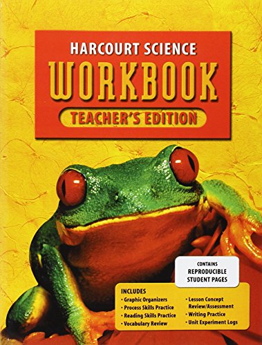 Harcourt Science Workbook Grade 2 Teacher Edition (9780153237188) by Harcourt School Publishers