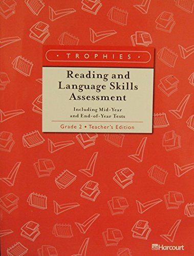 Imagen de archivo de Reading and Language Skills Assessment, Grade 2, Teacher Edition a la venta por Allied Book Company Inc.