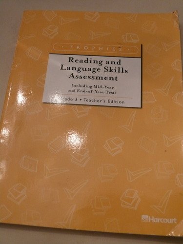 Beispielbild fr Trophies Reading and Language Skills Assessment: Including Mid-Year and End- of-Year Tests Grade 3 Teacher's Edition zum Verkauf von Decluttr