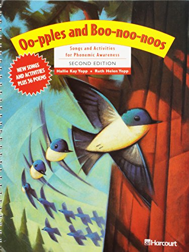 Beispielbild fr Oo-pples and Boo-noo-noos: Songs and Activites for Phonemic Awareness, 2nd Edition (Trophies) zum Verkauf von SecondSale