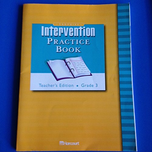 Stock image for Intervention Practice Book, Teacher's Edition (Trophies, Grade 3) for sale by Better World Books