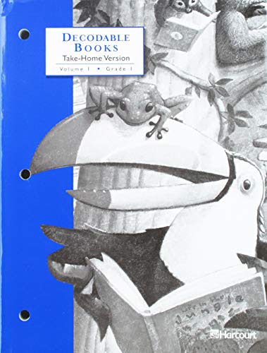 Stock image for Trophies Decodable Books, Take-Home Version (Copying Masters), 2 volumes, Grade 1 for sale by ZBK Books