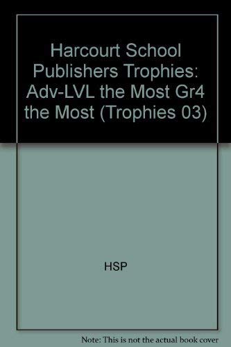 9780153273384: Mysteries of Nature, Advanced Level Grade 4: Harcourt School Publishers Trophies (Trophies 03)