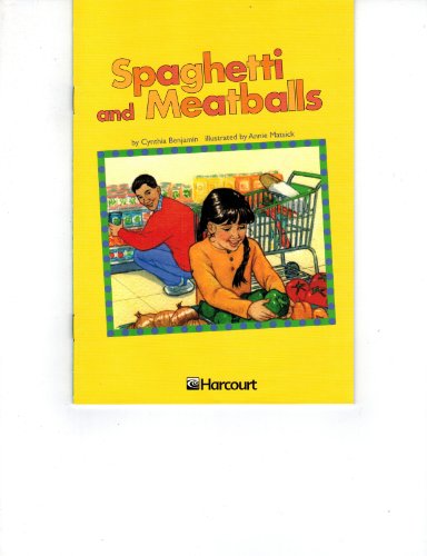 Imagen de archivo de Harcourt School Publishers Trophies: ELL Reader Grade 3 Spaghetti and Meatballs a la venta por SecondSale