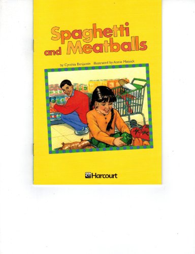 9780153277139: Spaghetti and Meatballs, Ell Grade 3: Harcourt School Publishers Trophies (Trophies 03)