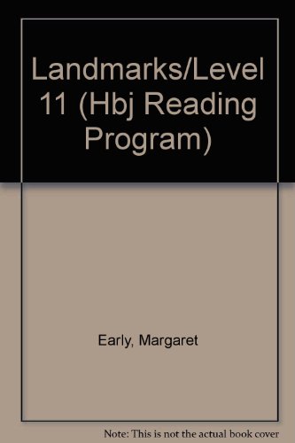 Imagen de archivo de Landmarks Level 11: HBJ Reading 1987 a la venta por ThriftBooks-Dallas