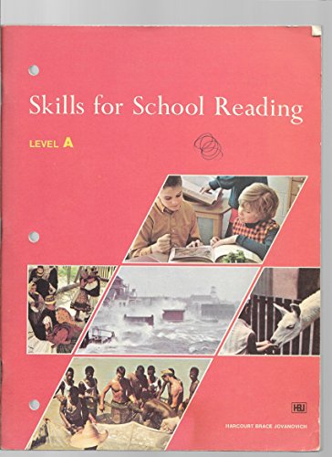 Stock image for Skills for School Readong Level A for sale by BookHolders