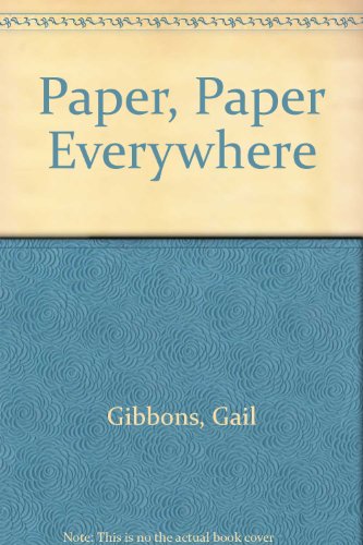 Imagen de archivo de Paper, Paper Everywhere a la venta por The Book Merchant, LLC