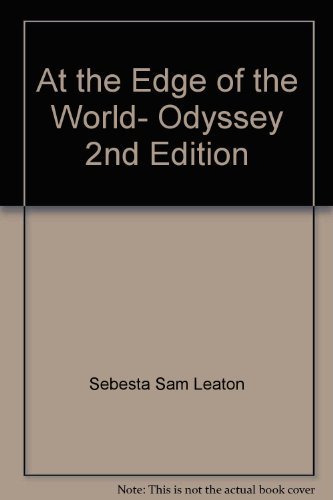 Stock image for At the Edge of the World, Odyssey 2nd Edition for sale by HPB-Red