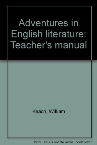 9780153351037: Adventures in English literature: Teacher's manual
