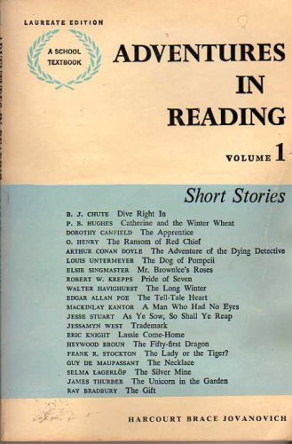 Imagen de archivo de Adventures in Reading Volume 1: Short Stories a la venta por ThriftBooks-Atlanta