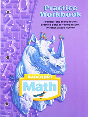 9780153364761: Harcourt Math: Practice Workbook, Grade 4