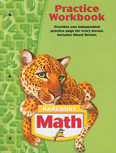 9780153364778: Harcourt School Publishers Math: Practice Workbook Student Edition Grade 5