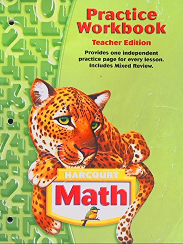 9780153364846: Math, Practice Workbook, Grade 5, Teacher Edition