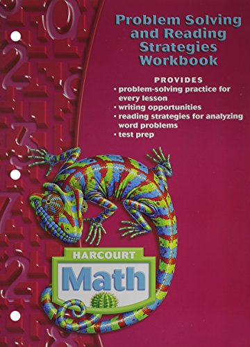 Immagine dell'editore per Harcourt Math: Problem Solving and Reading Strategies Workbook Grade 6 venduto da ThriftBooks-Atlanta