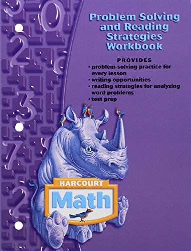 Immagine dell'editore per Harcourt Math: Problem Solving And Reading Strategies Workbook ; 9780153365287 ; 0153365285 venduto da APlus Textbooks
