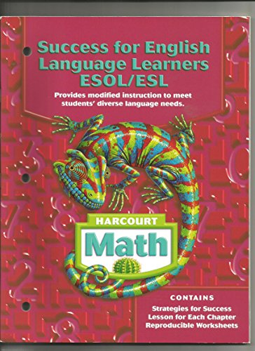 Harcourt School Publishers Math: Success For Ell Grade 6Ourt 2004 (9780153365485) by Harcourt