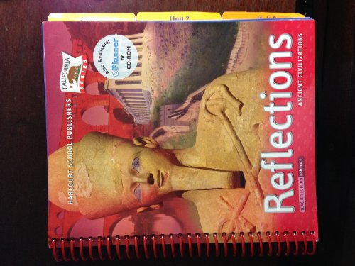 Beispielbild fr Harcourt School Publishers Reflections California: Teacher's Edition Vol 1 Ancient Civ 2007 zum Verkauf von Iridium_Books