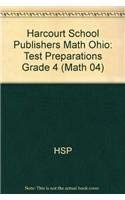 9780153398452: Math, Grade 4 Test Preparations: Harcourt School Publishers Math Ohio (Math 04)