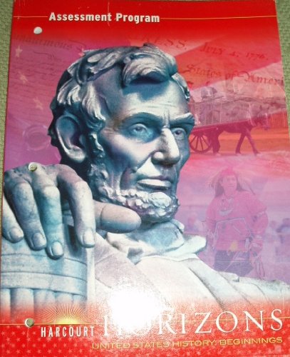 Stock image for Assessment Program Harcourt Horizons U.S. History: Horizons for sale by Georgia Book Company