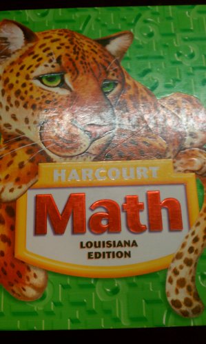 9780153404825: Math, Grade 5: Harcourt School Publishers Math Louisiana (Math 04)