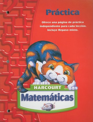 Imagen de archivo de Harcourt Matematicas: Prctica Grade 2 (Spanish Edition) a la venta por Iridium_Books