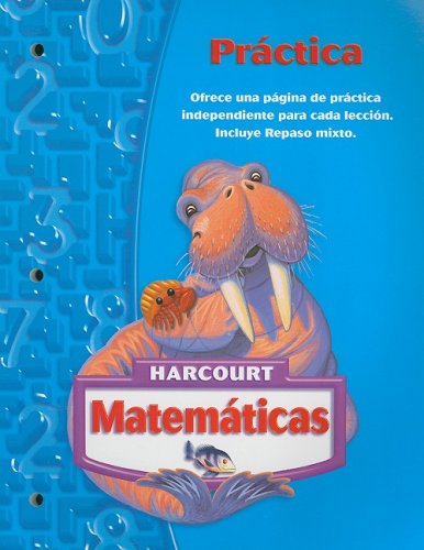 Imagen de archivo de Harcourt Matematicas: Prctica Grade 3 (Spanish Edition) a la venta por Iridium_Books