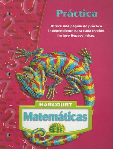 Imagen de archivo de Harcourt Matematicas: Prctica Grade 6 (Spanish Edition) a la venta por Iridium_Books