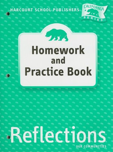 Beispielbild fr Harcourt School Publishers Reflections: Homework & Practice Book Reflections 07 Grade 3 zum Verkauf von SecondSale