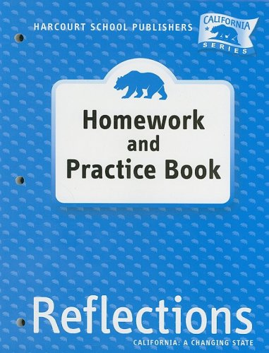 Stock image for Harcourt School Publishers Reflections: Homework & Practice Book Lif Reflections 07 Grade 4 for sale by BooksRun