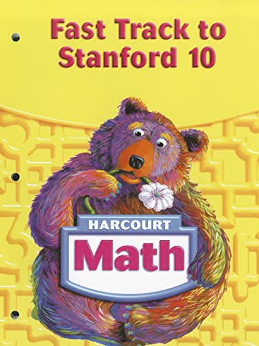 9780153420238: Fast Track to Stanford 10 Grade 1 (Harcourt Math)