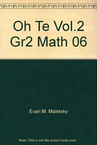 Stock image for Math Teacher Edition Vol 2 for sale by BookHolders