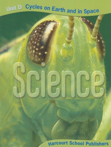 Stock image for Harcourt Science: Unit Big Books Grade 6 Unit D: Cycles in Earth and Space 2006 for sale by Iridium_Books