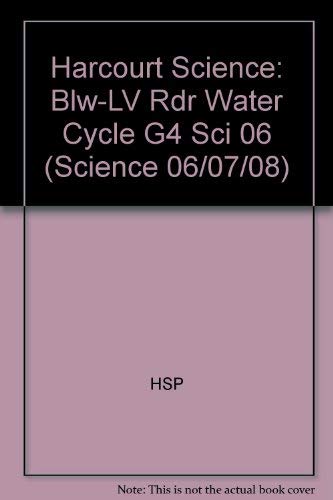 Beispielbild fr Harcourt Science: Below-Level Reader Grade 4 The Water Cycle zum Verkauf von Modetz Errands-n-More, L.L.C.