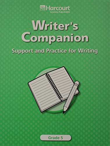 9780153490651: Trophies: Writer’s Companion: Support and Practice for Writing Grade 5