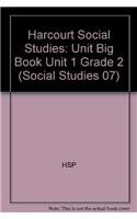 9780153493980: Social Studies, Grade 2 Big Book Unit 1: Harcourt School Publishers Social Studies