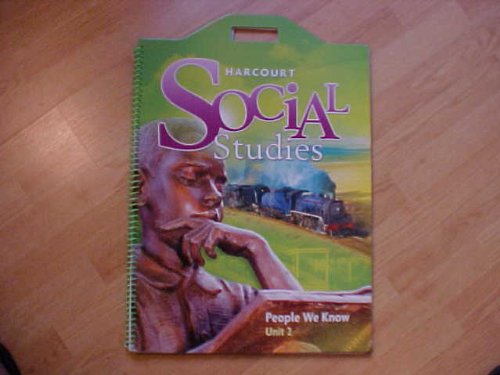 Imagen de archivo de Harcourt Social Studies: Unit Big Book Unit 2 Grade 2 a la venta por Nationwide_Text