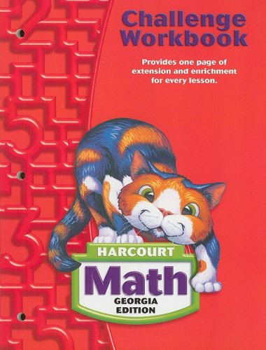 9780153495526: Math, Grade 2 Challenge Workbook: Harcourt School Publishers Math Georgia (Math 08 (Ga/Nm))