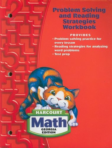 Stock image for Math, Grade 2 Problem Solving/Reading Strategies Workbook: Harcourt School Publishers Math Georgia (Math 08 (Ga/nm)) for sale by dsmbooks