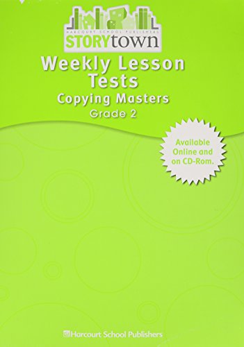 Stock image for Storytown: Weekly Lesson Tests Copying Masters Student Edition Grade 2 for sale by Book Deals