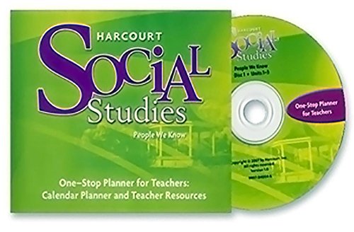 Stock image for Harcourt Social Studies, The United States: Civil War To The Present, Grade 6: Assessment On CD-ROM With ExamView Test Generator: Original Wraps (2007 Copyright) for sale by ~Bookworksonline~