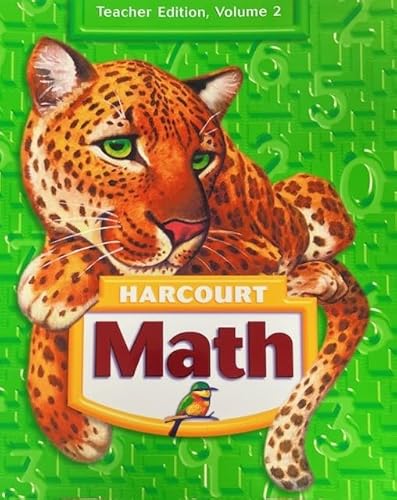 Stock image for Harcourt Math, Teacher Edition, Vol. 2, Grade 5 for sale by Walker Bookstore (Mark My Words LLC)