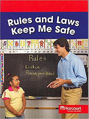 9780153527142: Rules Safe, Below Level Reader Grade 1: Harcourt School Publishers Social Studies