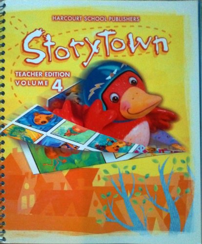 Storytown, Vol. 4, Grade K, Teacher's Edition (9780153536595) by [???]