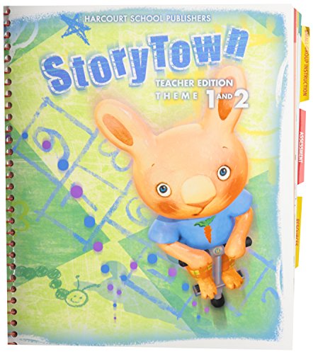 Harcourt School Publishers Storytown Teacher Edition Theme 1 (Follow Me) and 2 (One For All) Grade 1 (9780153536625) by HARCOURT SCHOOL PUBLISHERS