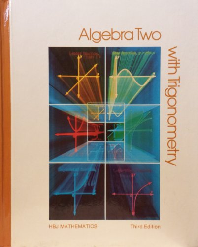 9780153539336: Algebra Two with Trigonometry - 3rd Edition